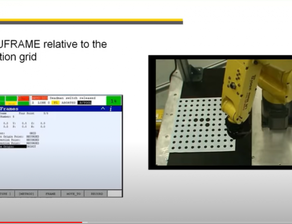 FANUC Setup Frame Configuration Setting up User Frame DIY Robotics