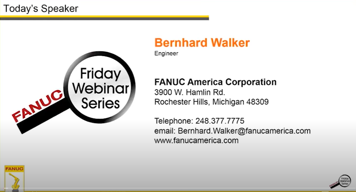 FANUC Videos - iRVision 3D Model Matching vision process